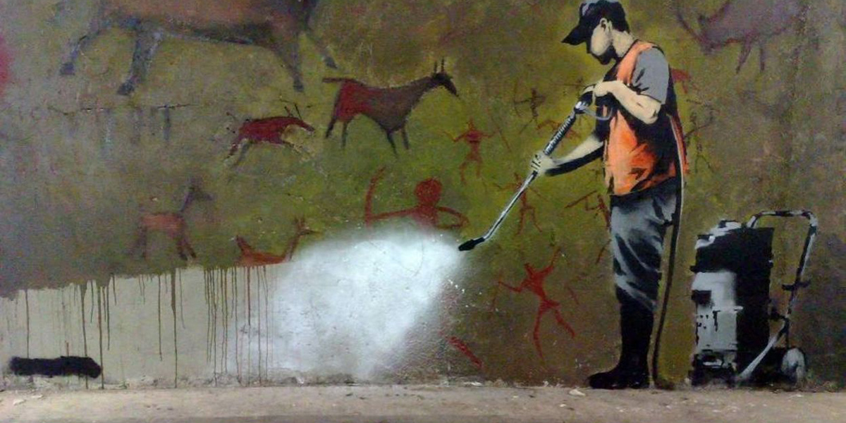 Banksy effacé