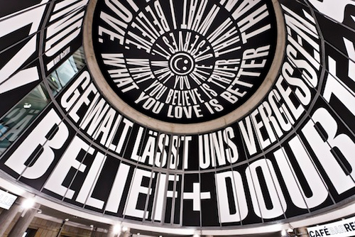 Circus, Barbara Kruger, Frankfurt, janvier 2010