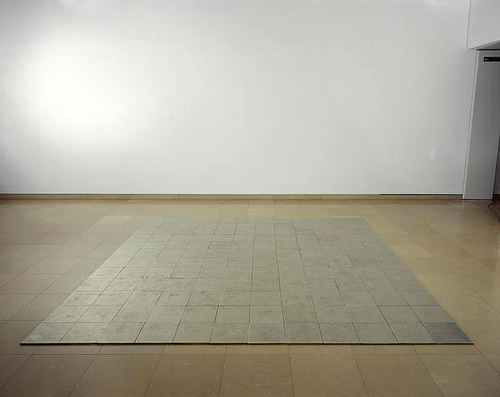 144 Tin Square, Carl Andre, 1975