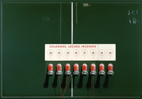 Colonnes- sèches incendie, Peter Klasen, 2010
