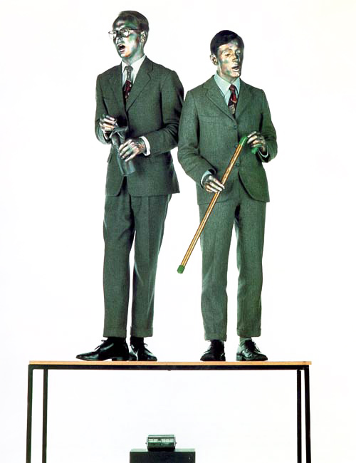  The Singing Sculpture, Gilbert & George, performance, 1970
