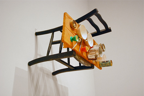 Kichka's breakfast I, Daniel Spoerri, 1960