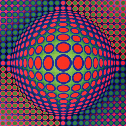 Vega-200, Victor Vasarely, 1968