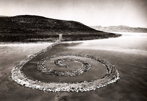 Spiral Jetty, R Smithson, 1970
