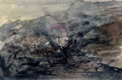 Sans titre, Zao Wou Ki, 1967