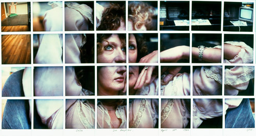 Celia, Los Angeles, 10 avril 1982, David Hockney, Polaroid