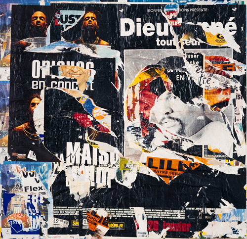 Rue Littré, Lille, Jacques de la Villeglé, 2000