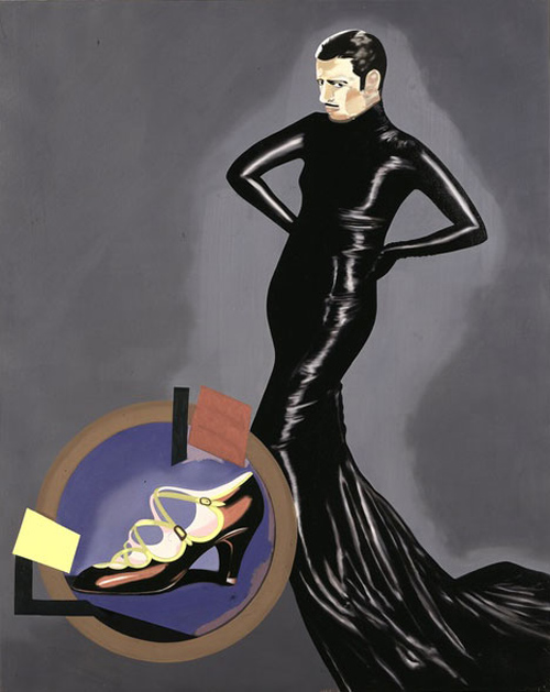 Cavalier espagnol, Eduardo Arroyo, huile sur toile, 162x130,5 cm, 1970