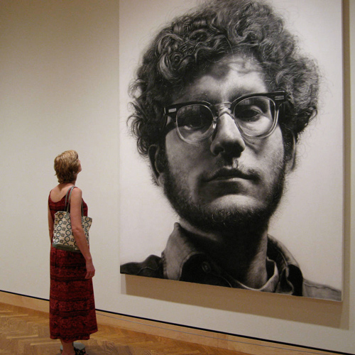 Frank by Chuck Close
