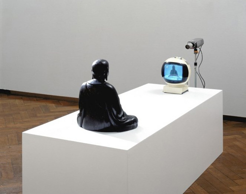 TV Buddha, Nam June Paik, 1974
