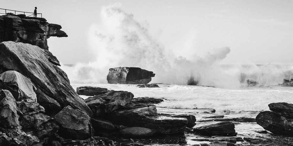 Au bord de la mer