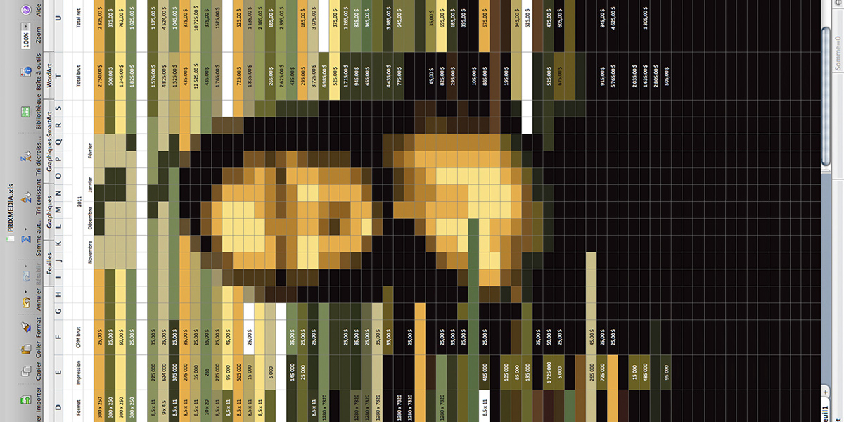 Tableau/ tableur