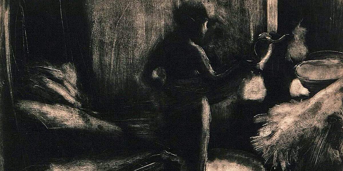 Fantasmagorique monde en noir et blanc
