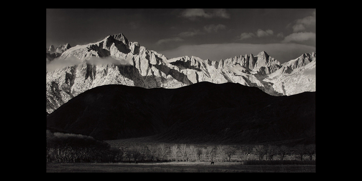 Haute montagne blanche